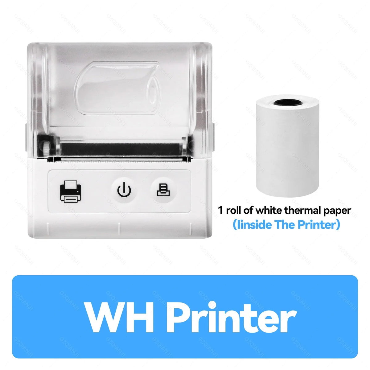 58MM Mini Pocket Thermal Receipt Printer Mobile Portable Ticket Bill Wireless Bluetooth USB Thermal POS Printer PC Android IOS